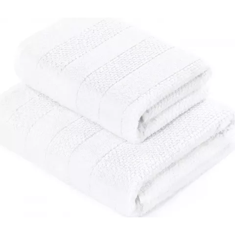 Махровое банное полотенце Verossa “Milano” (белый), 100х150