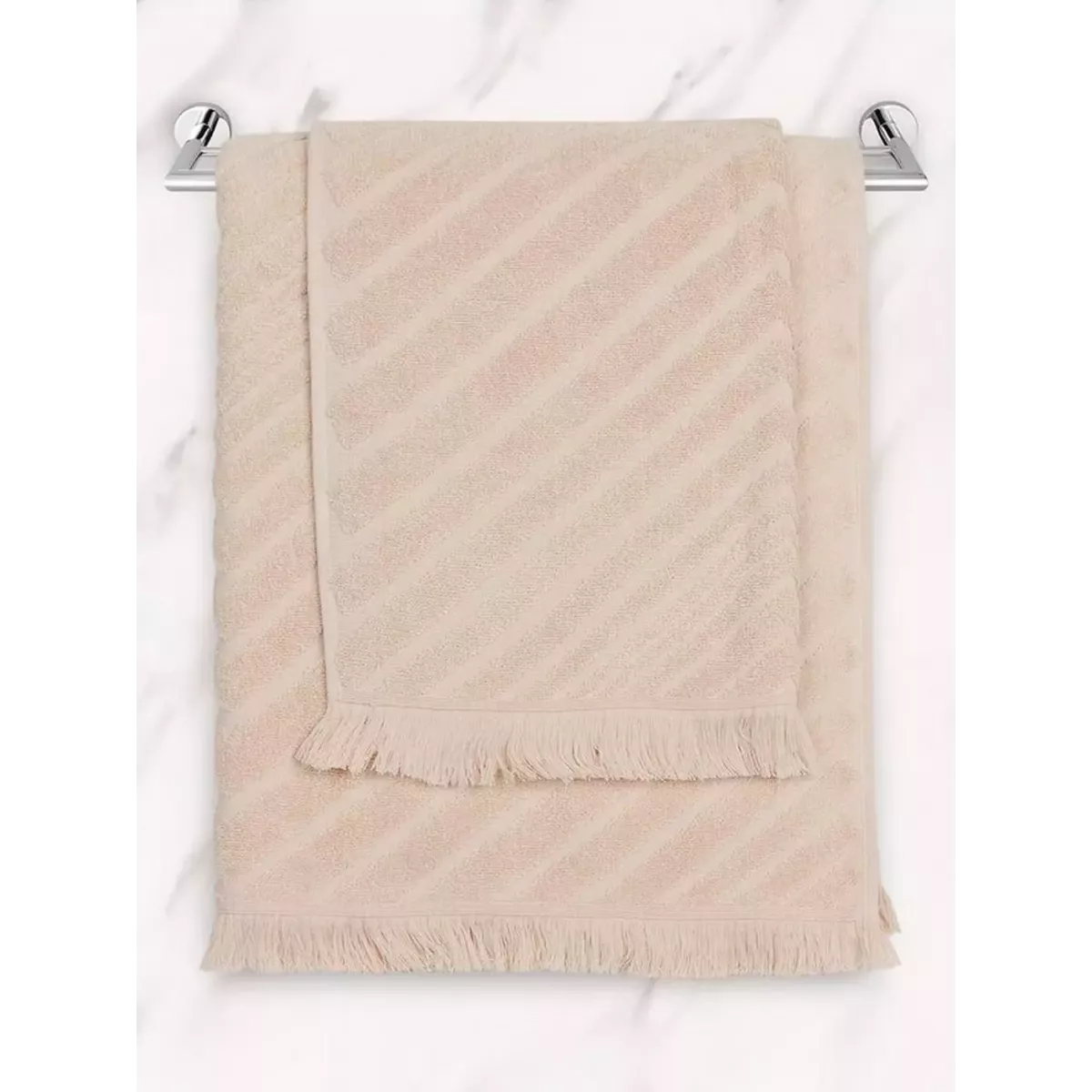 Махровое банное полотенце Sofi De Marko “Evan” (беж) 70x140