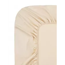 Простыня однотонная на резинке Sofi De Marko "Мармис" (св беж), 200х200х30