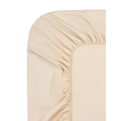 Простыня однотонная на резинке Sofi De Marko "Мармис" (св беж), 200х200х30