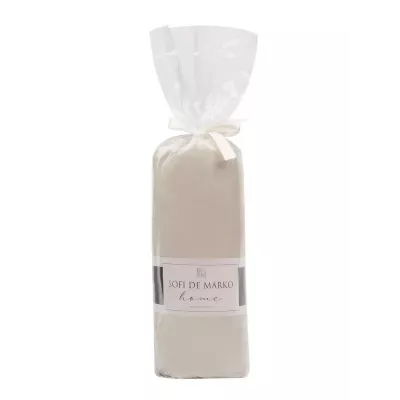 Простыня однотонная на резинке Sofi De Marko "Мармис" (св беж), 200х200х30