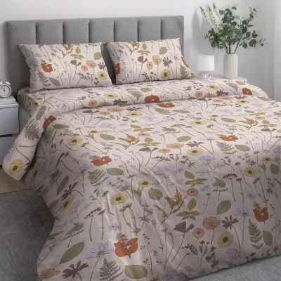 Комплект постельного белья Волшебная ночь поплин "Фантазия", евро