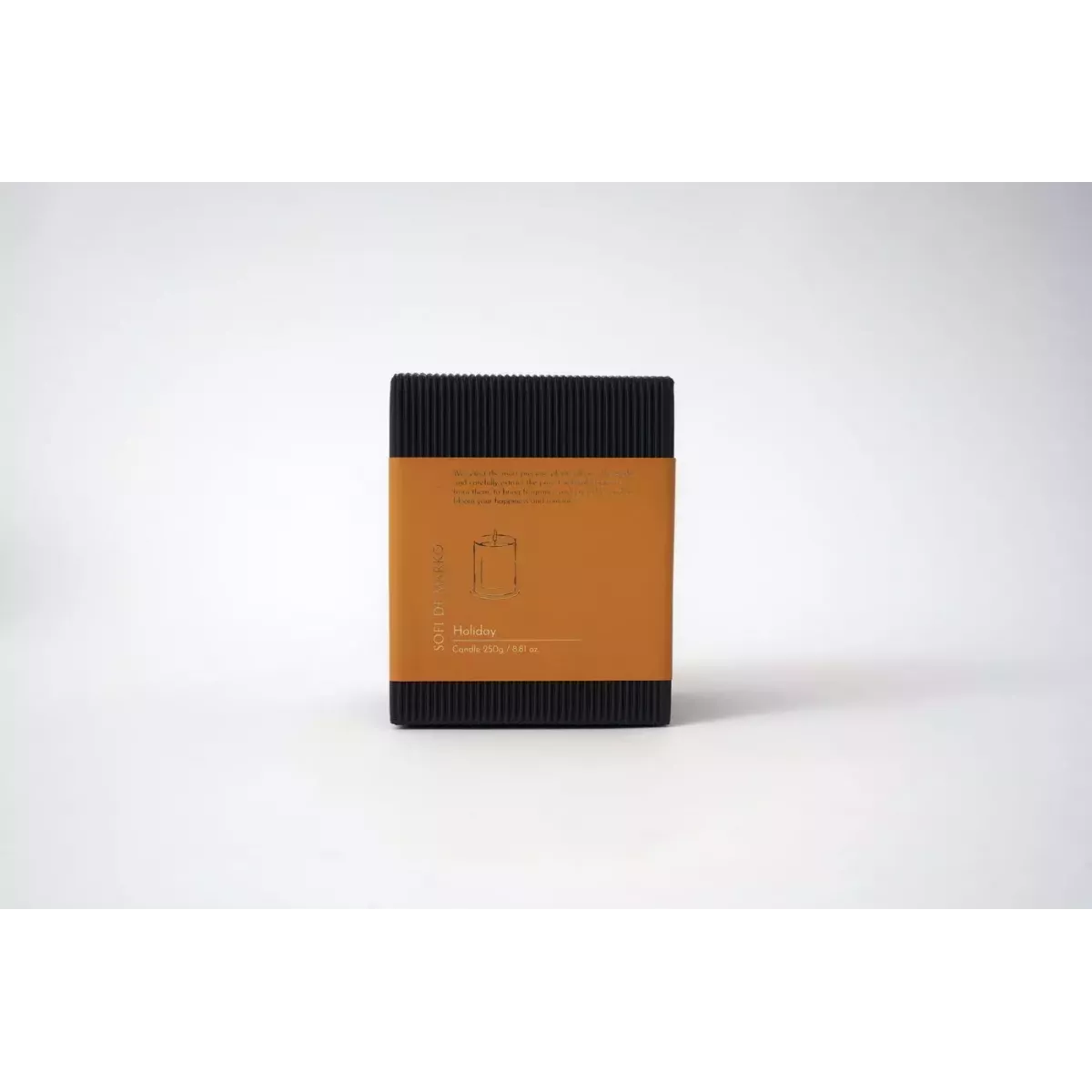 Свеча ароматическая Sofi De Marko "Holiday" (250гр), 1 шт