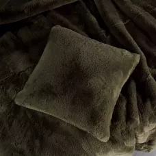 Плед меховой Sofi de Marko “Ричард” (кофе), 210x230