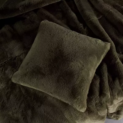 Плед меховой Sofi de Marko “Ричард” (кофе), 210x230