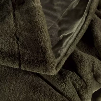 Плед меховой Sofi de Marko “Ричард” (кофе), 210x230