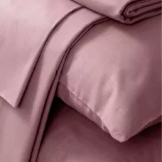 Комплект постельного белья “Verossa” Melange (marsala), двуспальный
