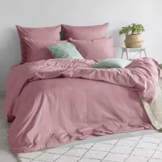 Комплект постельного белья “Verossa” Melange (marsala), двуспальный