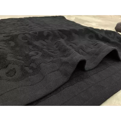 Махровое полотенце Sofi De Marko “Tiger” (черный), 70x140