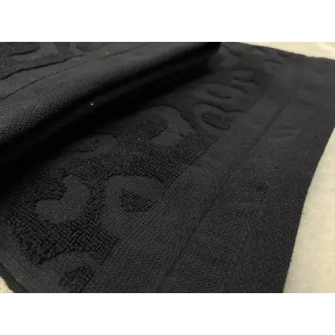 Махровое полотенце Sofi De Marko “Tiger” (черное), 100x150