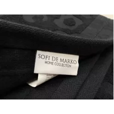 Махровое полотенце Sofi De Marko “Tiger” (черный), 70x140