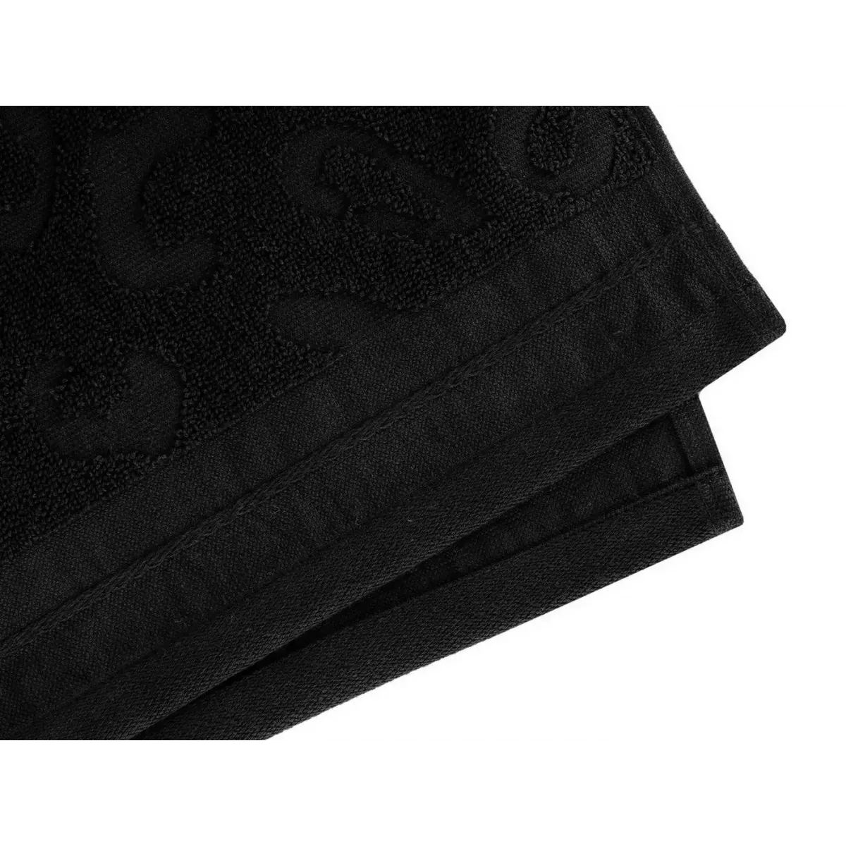 Махровое полотенце Sofi De Marko “Tiger” (черное), 100x150