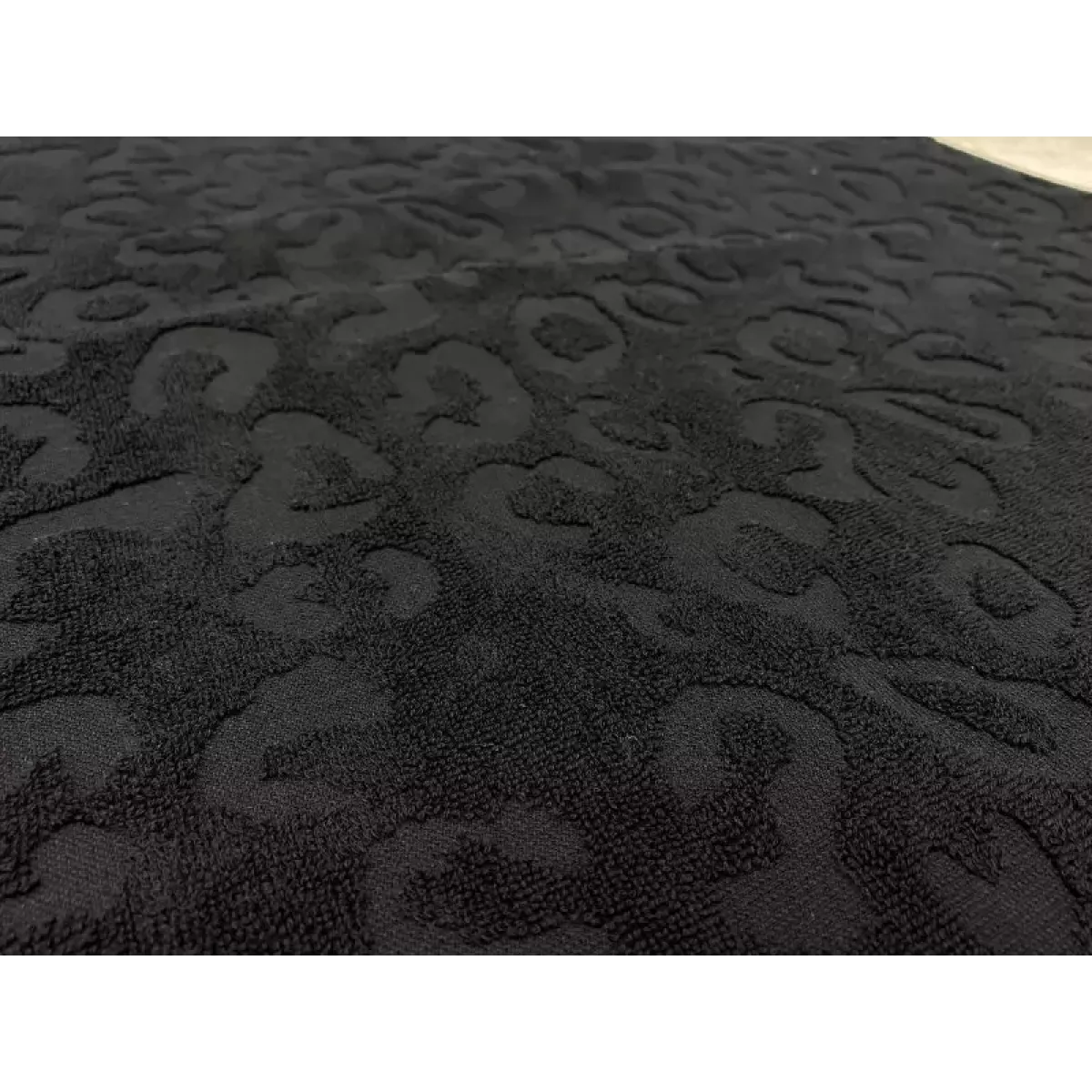 Махровое полотенце Sofi De Marko “Tiger” (черное), 100x150