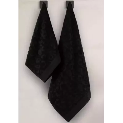 Махровое полотенце Sofi De Marko “Tiger” (черный), 70x140