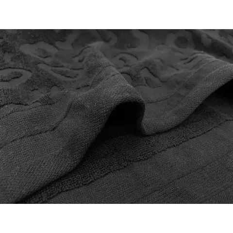 Махровое полотенце Sofi De Marko “Tiger” (черное), 100x150