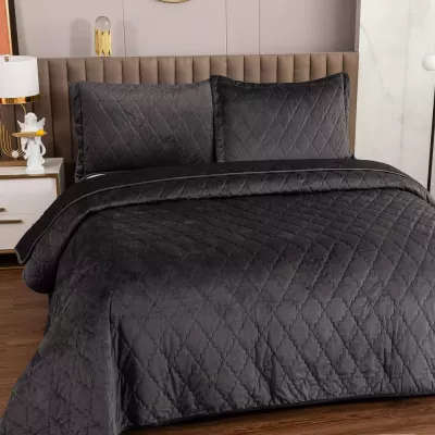 Покрывало Sofi De Marko “Деметра” (черная), 240x260