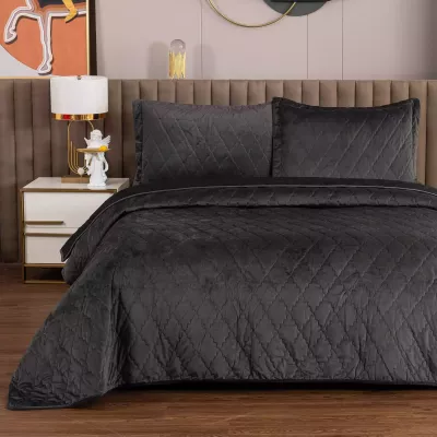 Покрывало Sofi De Marko “Деметра” (черная), 240x260