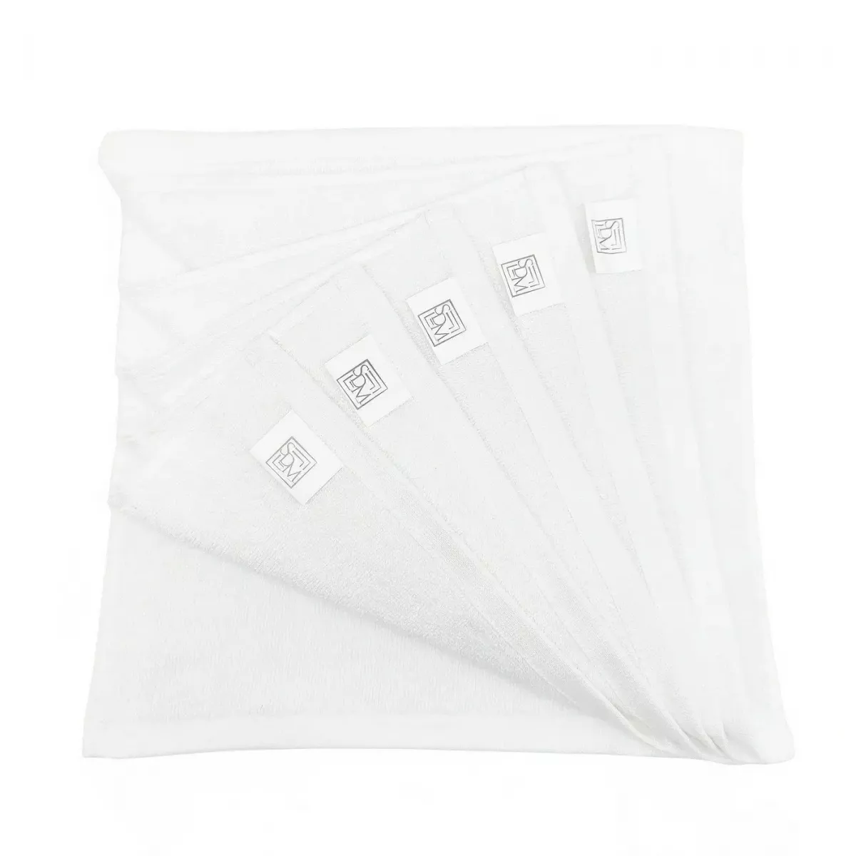 Комплект полотенец Sofi de marko “Бруна” (белый), 30x30 (6 шт)