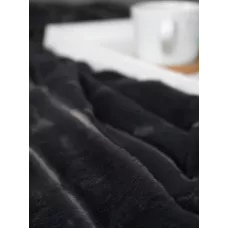 Плед TexRepublic "Кролик" темно-серый, 200х220