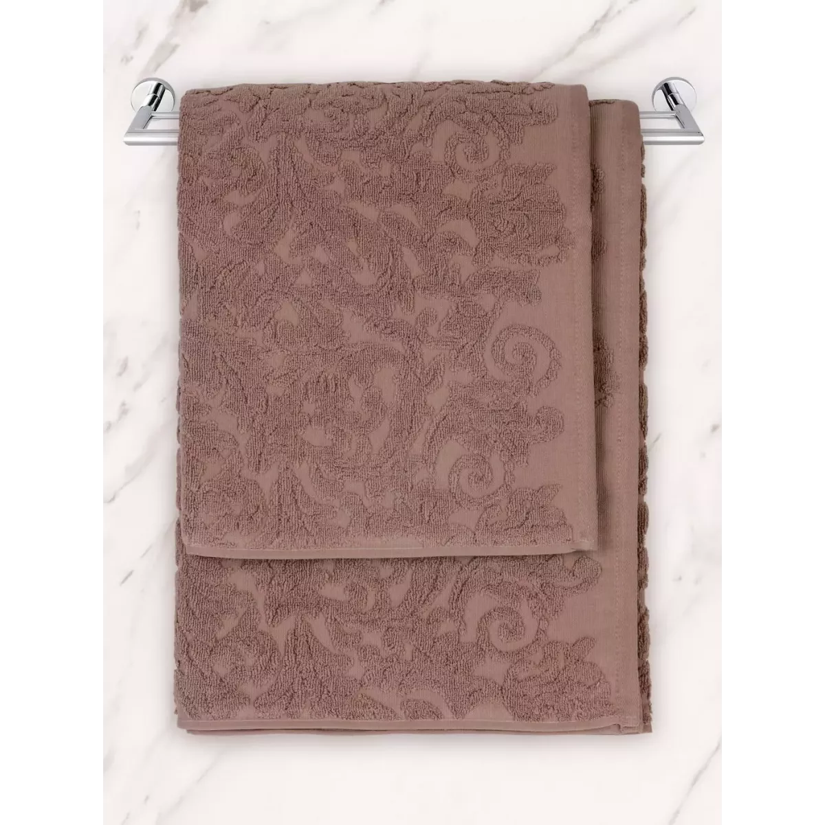 Махровое полотенце Sofi De Marko “Iris” (кофе), 70x140