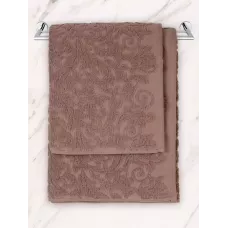 Махровое полотенце Sofi De Marko “Iris” (кофе), 70x140
