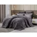 Комплект с одеялом KAZANOV.A Lindor Fluffy графит (египетский хлопок-велюр), евро