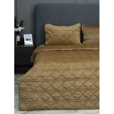 Покрывало Kazanov.a "Dori" (кремовый капучино), 240х260