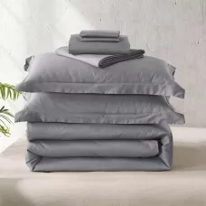 Комплект постельного белья Karteks "Сатин однотонный" SKO-029, двухспальный