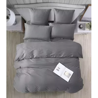 Комплект постельного белья Karteks "Сатин однотонный" SKO-029, двухспальный