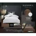 Комплект с одеялами KAZANOV.A Cotton "Линари" (корица жемчуг), евро
