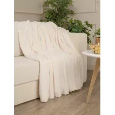 Плед TexRepublic “Вельвет” (шампань), 200x220