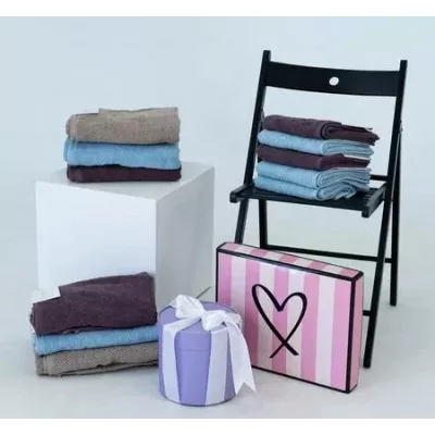 Махровое банное полотенце Verossa “Unico” (кофе), 100х150