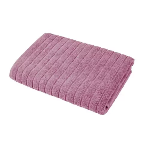 Махровое банное полотенце Волшебная ночь ”Wave” (Сиреневый вереск), 70х140