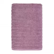 Махровое банное полотенце Волшебная ночь ”Wave” (Сиреневый вереск), 70х140