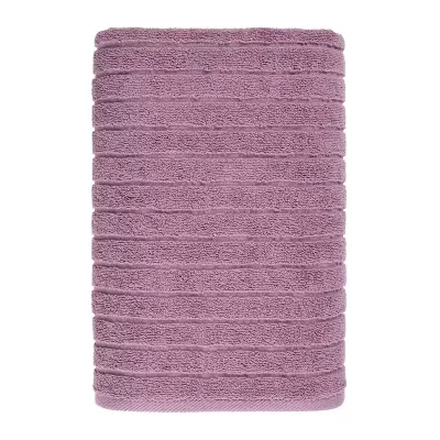 Махровое банное полотенце Волшебная ночь ”Wave” (Сиреневый вереск), 70х140