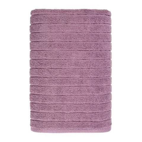 Махровое банное полотенце Волшебная ночь ”Wave” (Сиреневый вереск), 70х140