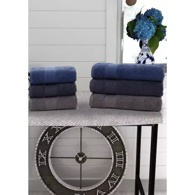 Махровое лицевое полотенце Sofi De Marko “Velnes” (антрацит), 50х90