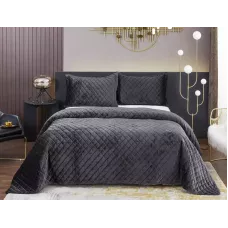 Покрывало Sofi De Marko “Натаниэль” (антрацит), 240x260