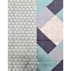 Комплект постельного белья Karteks "Сатин печатный" КВ-450.1, евро