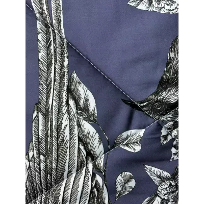 Комплект с одеялами Kazanov.a “Фазан” графит/бежевая платина (египетский хлопок-велюр), семейный