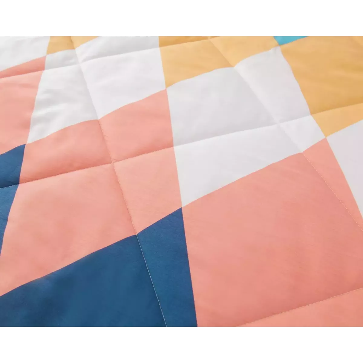 Комплект с одеялом Sofi De Marko "Ромбики" (цветные), 1.5 спальный