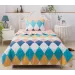 Комплект с одеялом Sofi De Marko "Ромбики" (цветные), 1.5 спальный