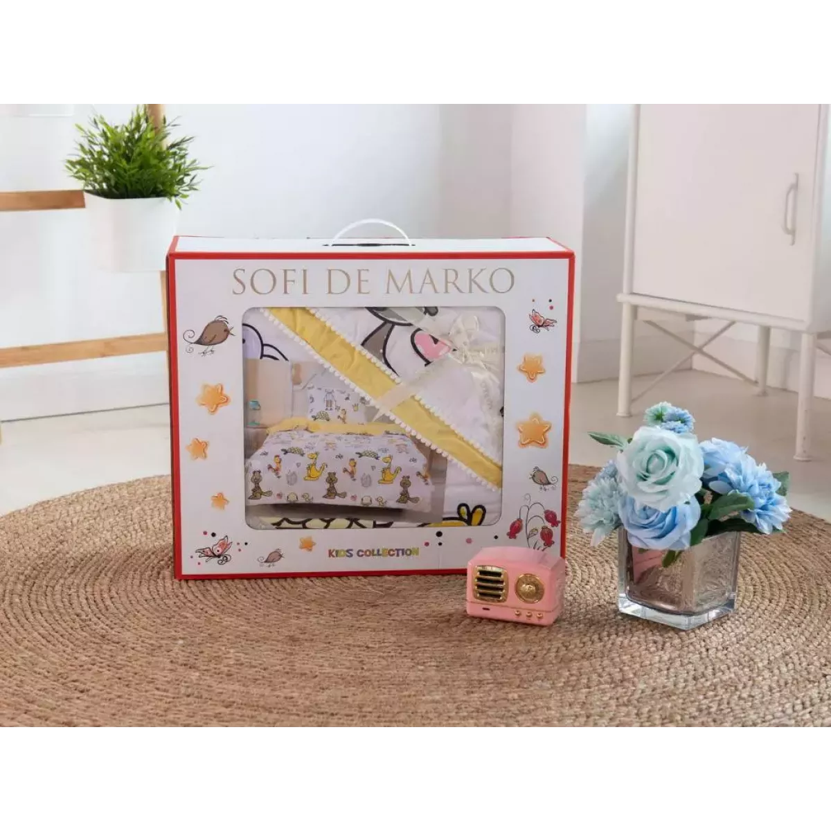 Комплект с одеялом Sofi De Marko "Маяки", 1.5 спальный