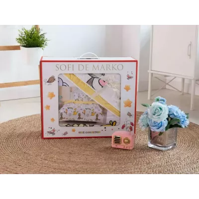 Комплект с одеялом Sofi De Marko "Ромбики" (цветные), 1.5 спальный