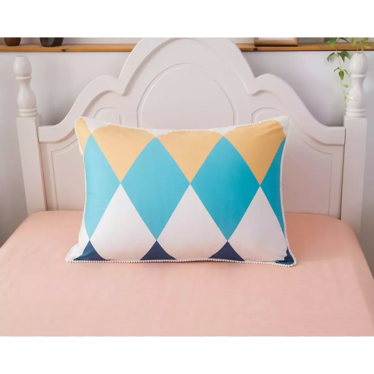 Комплект с одеялом Sofi De Marko "Ромбики" (цветные), 1.5 спальный