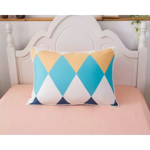 Комплект с одеялом Sofi De Marko "Ромбики" (цветные), 1.5 спальный