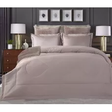 Комплект с одеялом KAZANOV.A Lindor Premium капучино (египетский хлопок-велюр), евро