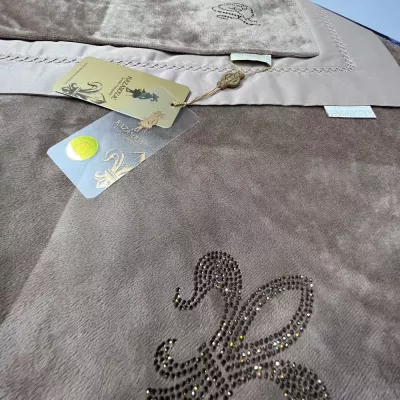 Комплект с одеялом KAZANOV.A Lindor Premium капучино (египетский хлопок-велюр), евро