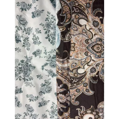 Комплект с одеялом KAZANOV.A Nano Cotton Air “Беатрис” (трюфель молоко), евро