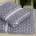 Набор полотенец Verossa "Dots tactille" Графит/Белый, 50х90 и 70х140